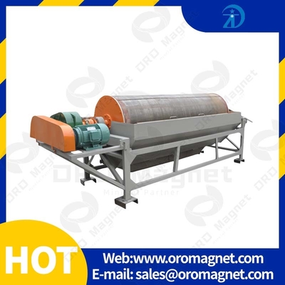 Best Performance Drum Magnetic Separating Machine For Concentrating Iron Ore