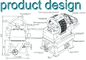 Dikey Halka Yüksek Eğimli Islak Tipi Manyetik Ayrıcı Demir cevheri işleme için ISO9001 onaylı