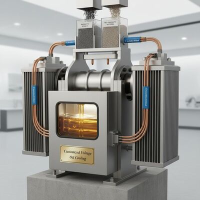 Yağ Soğutmalı ve E İzolasyon Yöntemli, Manyetik Ayırma Sonuçları Sağlayan Özelleştirilmiş Voltajlı Elektromanyetik Ayırıcı