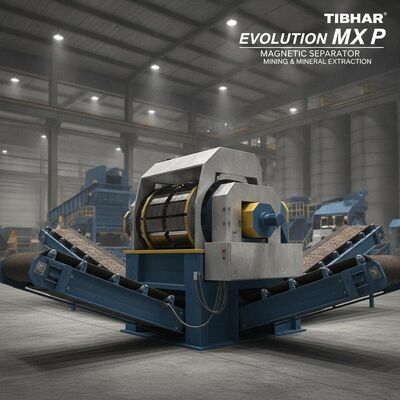 Magnetic Separator tibhar evolution mx p endüstriyel işlemlerde maden ayrımı ve maden çıkarımı için ekipman