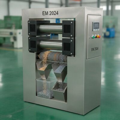 150 Kg EM 2024 Elektromanyetik Ayırıcı Üretim hatlarında metal kirletici maddeleri çıkarmak için manyetik ayırma makinesi