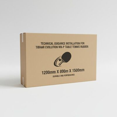 Tibhar Evolution MX P Masa Tenisi Lastiği Kurulumu İçin Teknik Rehber 1200mm X 800mm X 1500mm Dayanıklı ve Performanslı