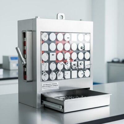 Yüksek Manyetik Güçlü Demir Plaka Manyetik Ayırıcı Kolay Bakım ve Etkili Metal Kirletici Temizleme