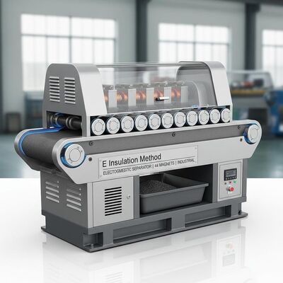 E İzolasyon Yöntemi 44 mıknatıs içeren manyetik ayırma ve endüstriyel için tasarlanmış elektromanyetik ayırıcı