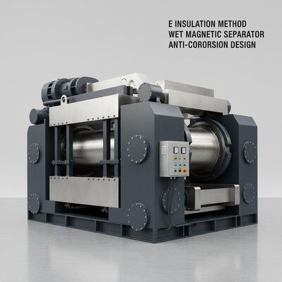 Paslanmaz Çelik veya Korozyon Önleyici Kaplamalı Karbon Çelikli, Ayırma İçin Tasarlanmış E Yalıtım Yöntemli Islak Manyetik Ayırıcı