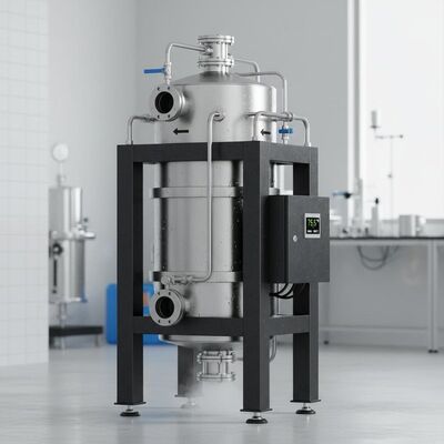 Paslanmaz Çelik veya Karbon Çelikten Yapılmış ve 80°C'ye Kadar Korozyon Önleyici Kaplamalı Silindirik Yapılı Islak Manyetik Ayırıcı