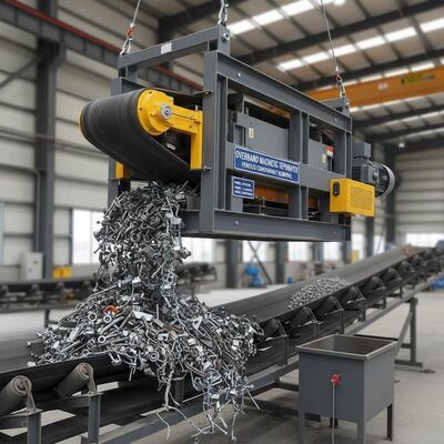 Manyetik Ayırıcı Manyetik Ayırma Demir Kirlilikleri İçin Kalıcı Mıknatıslı Ayırıcı Akım Değeri Model Bağımlı Metal Giderme Ekipmanı