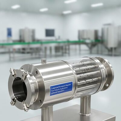 Magnetik Ayrım Performansı Sağlayan Gıda Endüstrisi Uygulamaları İçin Tasarlanmış Özel Kalıcı Manyetik Ayrıcı
